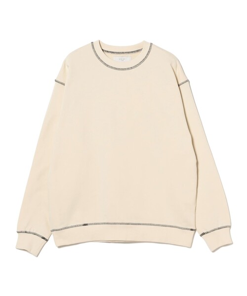 B:MING by BEAMS(ビーミングバイビームス)の「ステッチ クルーネック スウェット(ユニセックス)(スウェット・メンズ・ブラック/ナチュラル・XL/L/M/S)」の13枚目の写真