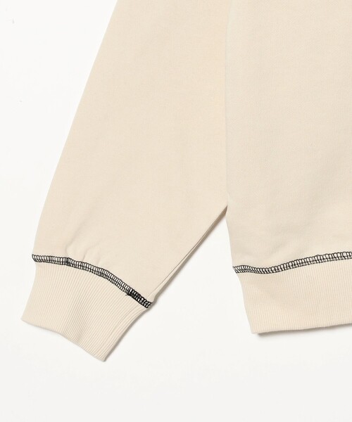 B:MING by BEAMS(ビーミングバイビームス)の「ステッチ クルーネック スウェット(ユニセックス)(スウェット・メンズ・ブラック/ナチュラル・XL/L/M/S)」の11枚目の写真