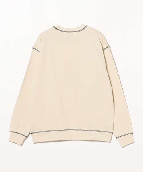 B:MING by BEAMS(ビーミングバイビームス)の「ステッチ クルーネック スウェット(ユニセックス)(スウェット・メンズ・ブラック/ナチュラル・XL/L/M/S)」の10枚目の写真