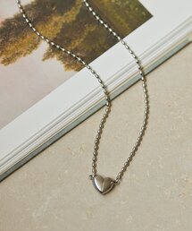 ear PAPILLONNER（イアパピヨネ）の「《金属アレルギー対応/ステンレス》ハートマグネットネックレス（ネックレス・レディース）」