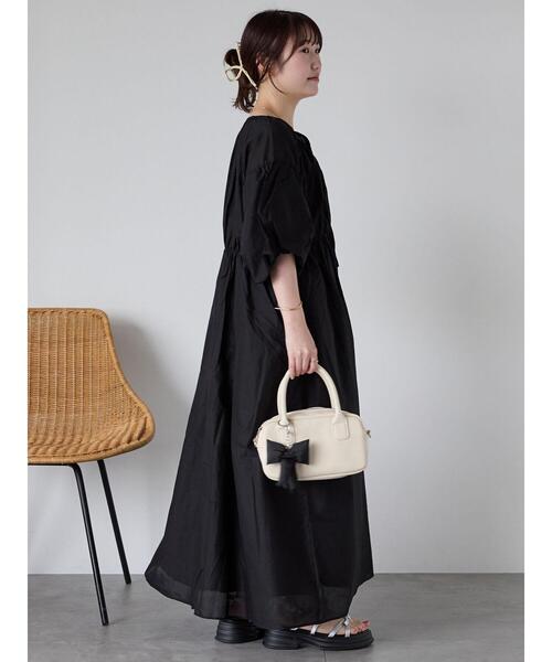 ehka sopo（エヘカソポ）の「バルーンスリーブワンピース（ワンピース