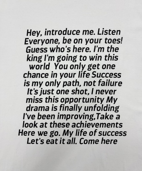 ISOOK(アイスー)の「【ISOOK / アイスー】オーバーサイズ半袖ロゴTシャツ / プリントT クルーネック ラウンドネック Tシャツ レタリング 英字ロゴ ルーズ丈 ビックシルエット ユニセックス 白 黒 ホワイト ブラックZOZOTOWN限定(Tシャツ/カットソー・レディース・ブラック/ホワイト・FREE)」の4枚目の写真