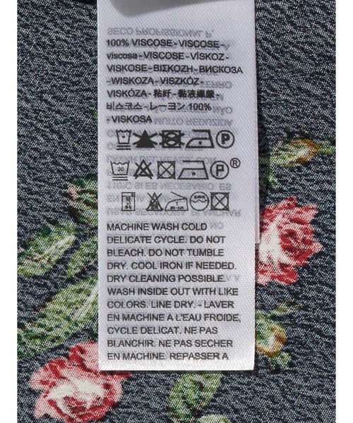 Levi's(リーバイス)の「Levi's/リーバイス Rosa ショートスリーブ ミディカラー ドレス(ワンピース・レディース・ネイビー・XS/S/M)」の8枚目の写真