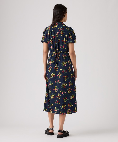 Levi's(リーバイス)の「Levi's/リーバイス Rosa ショートスリーブ ミディカラー ドレス(ワンピース・レディース・ネイビー・XS/S/M)」の10枚目の写真