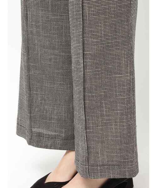 TONAL（トーナル）の「カラミストレートパンツ（その他パンツ・レディース・ブラック/オフホワイト/グレー・SMALL/MEDIUM）」の10枚目の写真