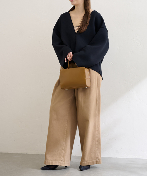 LE TALON(ルタロン)の「≪追加≫5cmポインテッドチュールパンプス(パンプス・レディース・ベージュ/ブラック×ブラック/ブラック・25.5cm/25cm/24.5cm/23cm/22.5cm/22cm/21.5/23.5cm/21/24cm)」の13枚目の写真