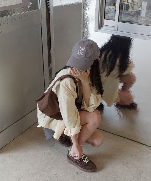 セール】刺繍ロゴキャップ(sayaka select) 英字 レタリング シンプル