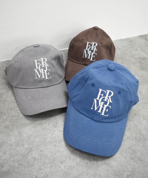 セール】刺繍ロゴキャップ(sayaka select) 英字 レタリング シンプル