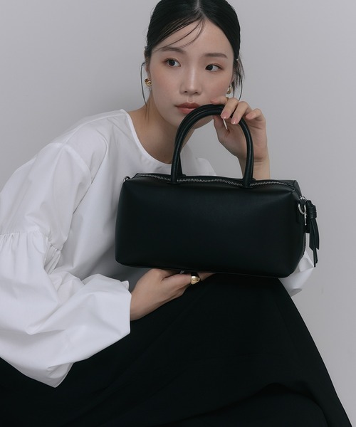 セール】【牛革】ボックスハンドバッグ（ハンドバッグ）｜soins