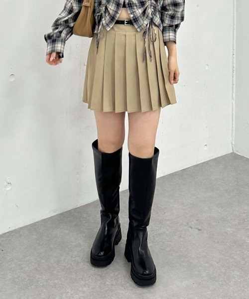 archives(アルシーヴ)の「厚底ロングブーツ(ブーツ・レディース・ブラック/ブラウン・MEDIUM/LARGE)」の14枚目の写真