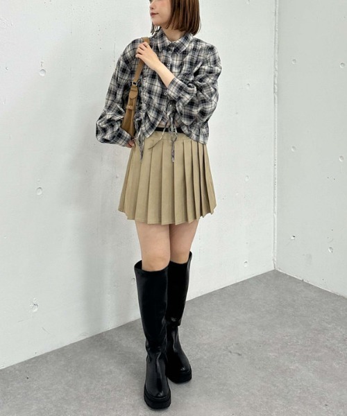 archives(アルシーヴ)の「厚底ロングブーツ(ブーツ・レディース・ブラック/ブラウン・MEDIUM/LARGE)」の17枚目の写真