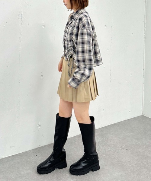 厚底ロングブーツ（ブーツ）｜archives（アルシーヴ）のファッション