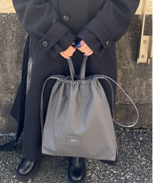 DRAW（ドロー）の「DRAW(ドロー) / ドロストショルダーバッグ バッグ ラージ（ショルダーバッグ）」