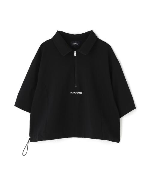 PEARLY GATES】プライムフレックス×DotAir 5分袖ハーフジップ 【公式通販】
