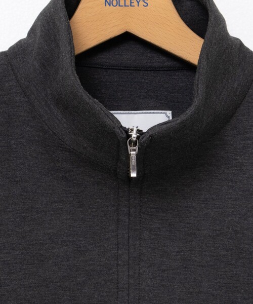 NOLLEY’S（ノーリーズ）の「《セットアップ対応》ウォッシャブルエアボールスタンドジップブルゾン（ブルゾン・レディース・チャコールグレー/ブラック・38）」の14枚目の写真