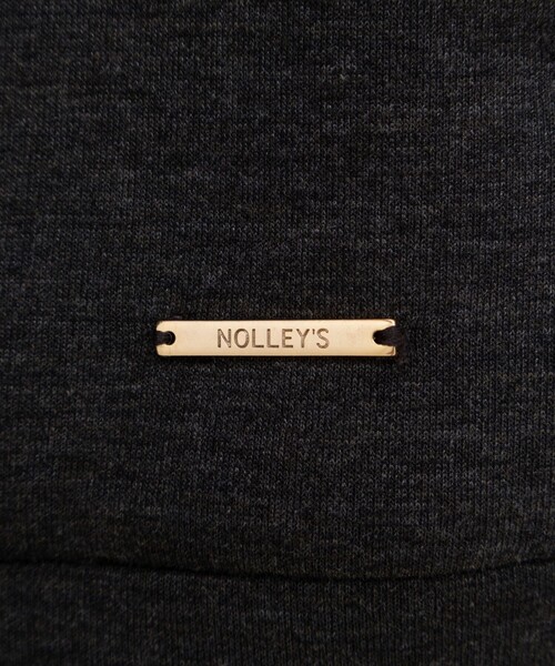 NOLLEY’S（ノーリーズ）の「《セットアップ対応》ウォッシャブルエアボールスタンドジップブルゾン（ブルゾン・レディース・チャコールグレー/ブラック・38）」の16枚目の写真