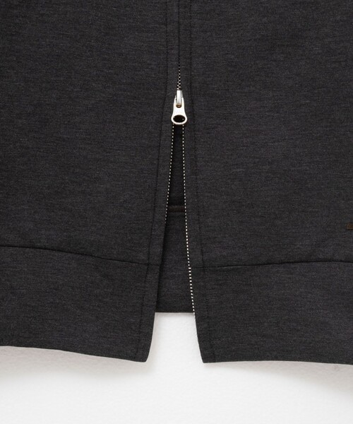 NOLLEY’S（ノーリーズ）の「《セットアップ対応》ウォッシャブルエアボールスタンドジップブルゾン（ブルゾン・レディース・チャコールグレー/ブラック・38）」の20枚目の写真