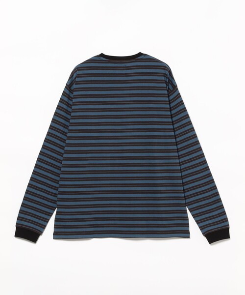 SAYHELLO(セイハロー)の「SAYHELLO / New Fit L/S Border(Tシャツ/カットソー・メンズ・ネイビー・XL/L/M)」の5枚目の写真