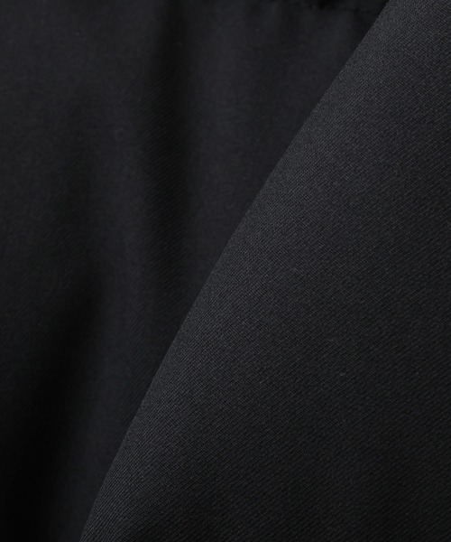 NANO universe(ナノユニバース)の「「西川ダウン(R)」フェイクファーカラーサージロングダウン(ダウンジャケット/コート・メンズ・ブラック/ネイビー・L/M/S)」の9枚目の写真