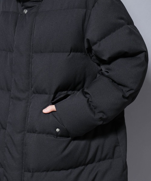 セール】「西川ダウン(R)」フェイクファーカラーサージロングダウン