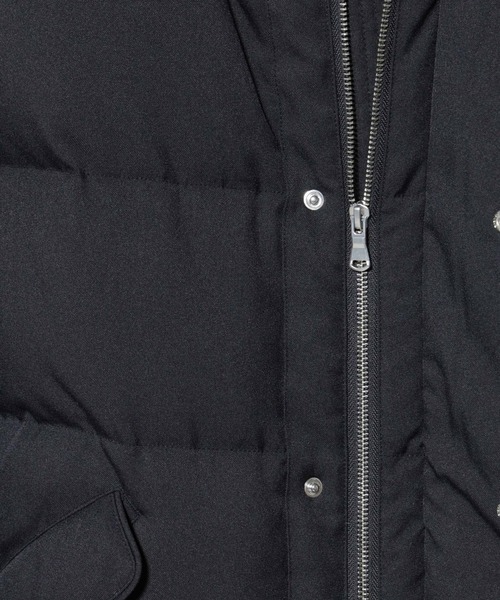 NANO universe(ナノユニバース)の「「西川ダウン(R)」フェイクファーカラーサージロングダウン(ダウンジャケット/コート・メンズ・ブラック/ネイビー・L/M/S)」の21枚目の写真