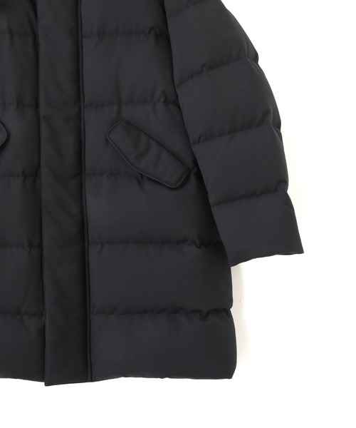 セール】「西川ダウン(R)」フェイクファーカラーサージロングダウン