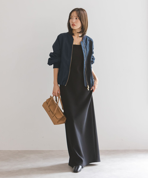 Noble（ノーブル）の「パフィタフタフライトMA1（MA-1・レディース・ネイビー/ホワイト系その他・38/36）」の5枚目の写真