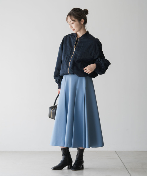 Noble（ノーブル）の「パフィタフタフライトMA1（MA-1・レディース・ネイビー/ホワイト系その他・38/36）」の14枚目の写真