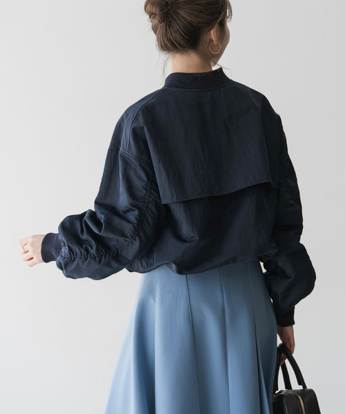 Noble（ノーブル）の「パフィタフタフライトMA1（MA-1・レディース・ネイビー/ホワイト系その他・38/36）」の18枚目の写真