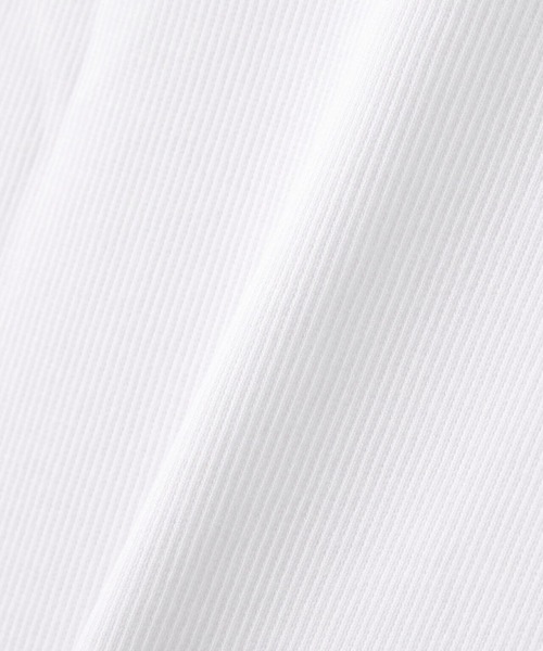AVIREX(アヴィレックス)の「AVIREX -DAILY S/S RIB CREW NECK TEE(Tシャツ/カットソー・メンズ・ブラック/ホワイト・S/M/L/XL)」の6枚目の写真