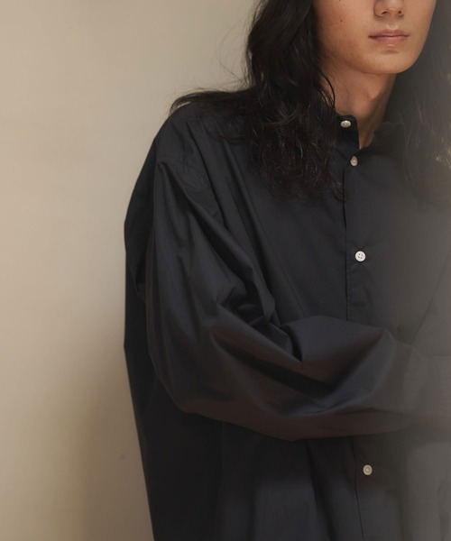 CRAFT STANDARD BOUTIQUE(クラフトスタンダードブティック)の「ブロードシャツ(シャツ/ブラウス・メンズ・ブラック/ベージュ/ブルー/ホワイト/ブルー系その他6/カーキ・M/L/S)」の11枚目の写真