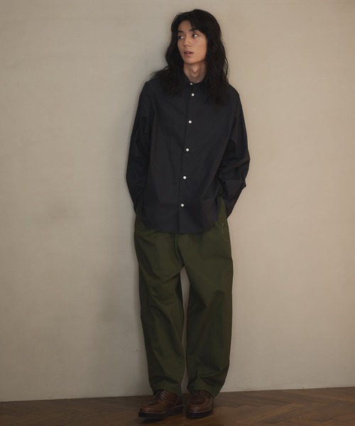 CRAFT STANDARD BOUTIQUE(クラフトスタンダードブティック)の「ブロードシャツ(シャツ/ブラウス・メンズ・ブラック/ベージュ/ブルー/ホワイト/ブルー系その他6/カーキ・M/L/S)」の12枚目の写真