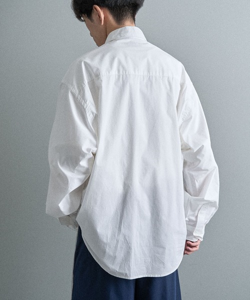 CRAFT STANDARD BOUTIQUE(クラフトスタンダードブティック)の「ブロードシャツ(シャツ/ブラウス・メンズ・ブラック/ベージュ/ブルー/ホワイト/ブルー系その他6/カーキ・M/L/S)」の20枚目の写真