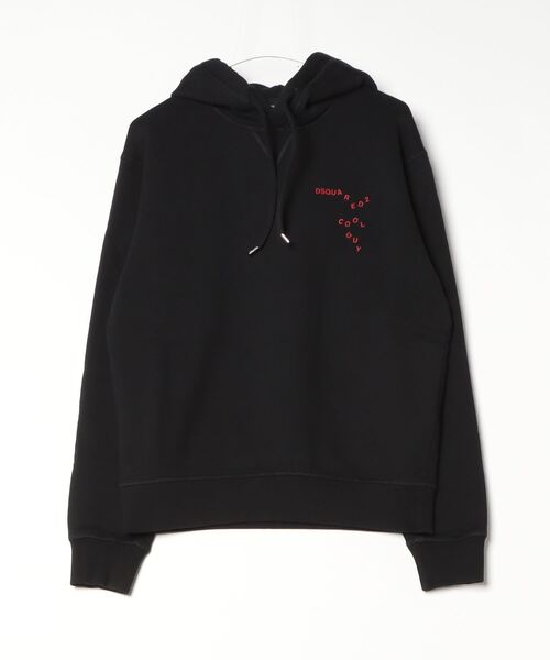 DSQUARED2(ディースクエアード)の「SWEATSHIRT /IBRA BLACK DSQUARED2(ディースクエアード)の「SWEATSHIRT /IBRA BLACK