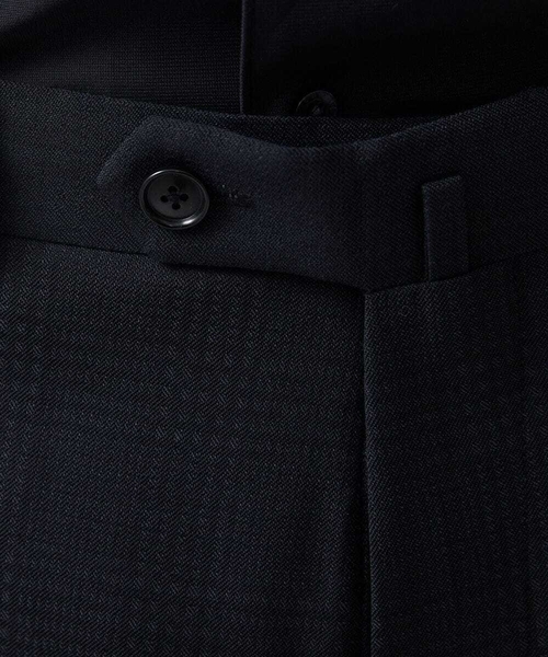MICHEL KLEIN HOMME   （ミッシェルクランオム）の「【セットアップ】チェック柄スラックスパンツ（スラックス・メンズ・ブラック・MEDIUM/LARGE/X-LARGE）」の5枚目の写真