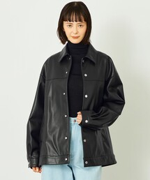 MACKINTOSH PHILOSOPHY | GREY LABEL 【HARLTON(ハールトン)】フェイクレザー(ブルゾン)