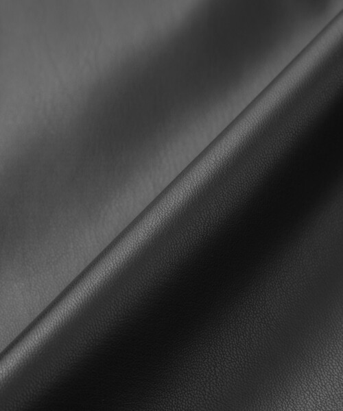 MACKINTOSH PHILOSOPHY(マッキントッシュ フィロソフィー)の「GREY LABEL 【HARLTON(ハールトン)】フェイクレザー(ブルゾン・レディース・ブラウン系その他5/ブラック・2/6)」の10枚目の写真