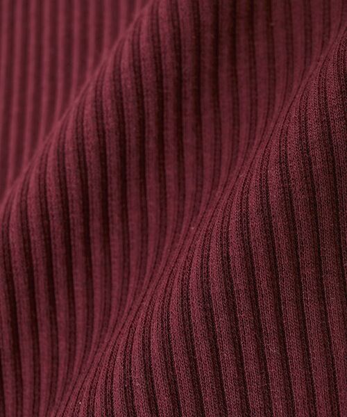 Green Parks(グリーンパークス)の「楽ちんIラインリブスカート(スカート・レディース・オフホワイト/杢グレー/ブラック/ボルドー・FREE)」の13枚目の写真