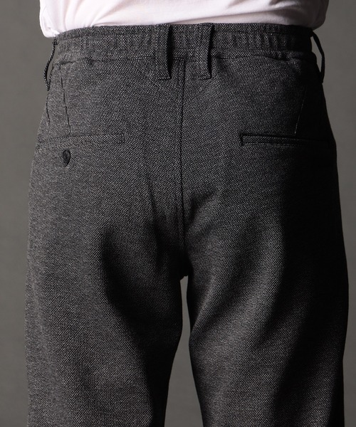 NICOLE CLUB FOR MEN(ニコルクラブフォーメン)の「アラカルトジャカードジャージイージーパンツ(その他パンツ・メンズ・ブラック/ストライプ/チャコールグレー/グレー・LARGE/MEDIUM/SMALL/X-LARGE)」の12枚目の写真