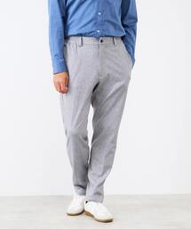MEN'S MELROSE | プリントテックジャージテーパードコンフォートパンツ(セットアップ可)(スラックス)