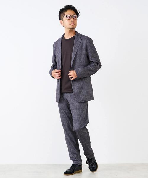 セール】プリントテックジャージテーパードコンフォートパンツ