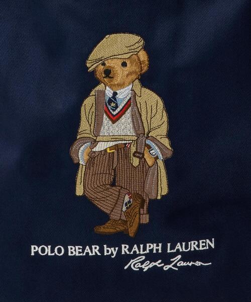 POLO RALPH LAUREN（ポロ ラルフ ローレン）の「Polo ベア ツイル ショッパー トート（トートバッグ・メンズ・ネイビー系1・ONE）」の8枚目の写真