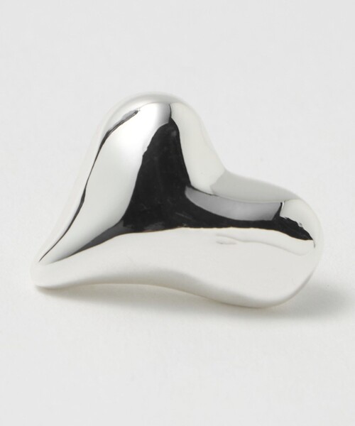 Soierie（ソワリー）の「＜Soierie＞Distort heart ピアス（ピアス（両耳用）・レディース・シルバー・FREE）」の8枚目の写真