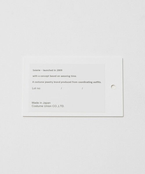 Soierie（ソワリー）の「＜Soierie＞Distort heart ピアス（ピアス（両耳用）・レディース・シルバー・FREE）」の12枚目の写真