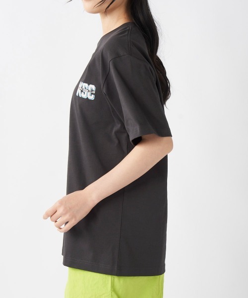 Kappa(カッパ)の「≪ウェルネスシリーズ≫スイムラフィック ユニセックスTシャツ(Tシャツ/カットソー・レディース・ホワイト/ブラック・LARGE/MEDIUM/SMALL)」の10枚目の写真
