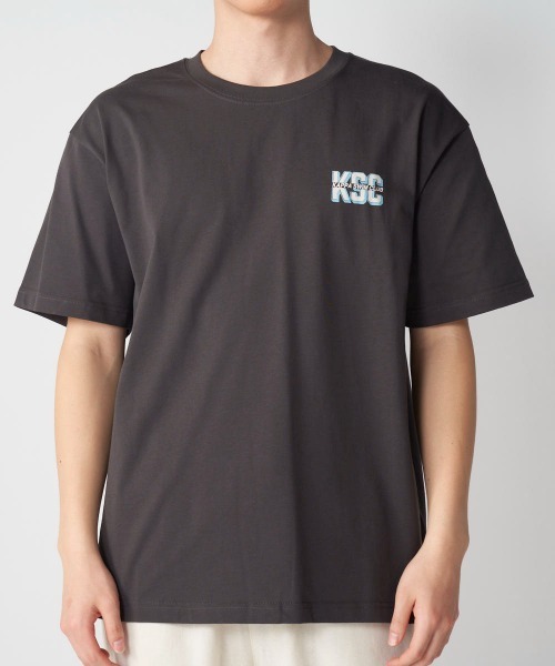 Kappa(カッパ)の「≪ウェルネスシリーズ≫スイムラフィック ユニセックスTシャツ(Tシャツ/カットソー・レディース・ホワイト/ブラック・LARGE/MEDIUM/SMALL)」の13枚目の写真