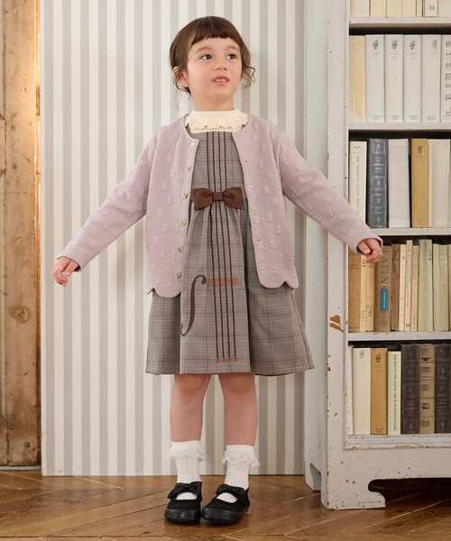 ANY（エニィ）の「しあわせタッチニット（ニット/セーター・キッズ・ピンク系/アイボリー系/ブラック系・130/110/120）」の11枚目の写真