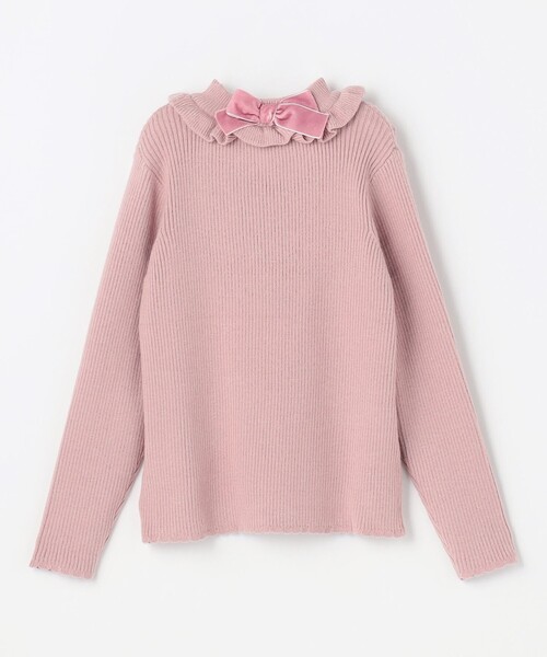 ANY（エニィ）の「しあわせタッチニット（ニット/セーター・キッズ・ピンク系/アイボリー系/ブラック系・130/110/120）」の22枚目の写真