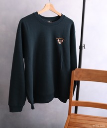 TOM&JERRY（トムアンドジェリー）の「【公式】トムとジェリー　フーディー＆サガラ刺繍スウェット（スウェット）」