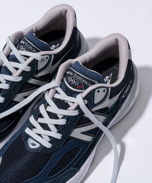 NEW BALANCE(ニューバランス)の「New Balance (ニューバランス) M990NV6 / 990V6(スニーカー・メンズ・ネイビー・26cm/26.5cm/27cm/27.5cm/28cm/28.5cm/29cm)」の3枚目の写真